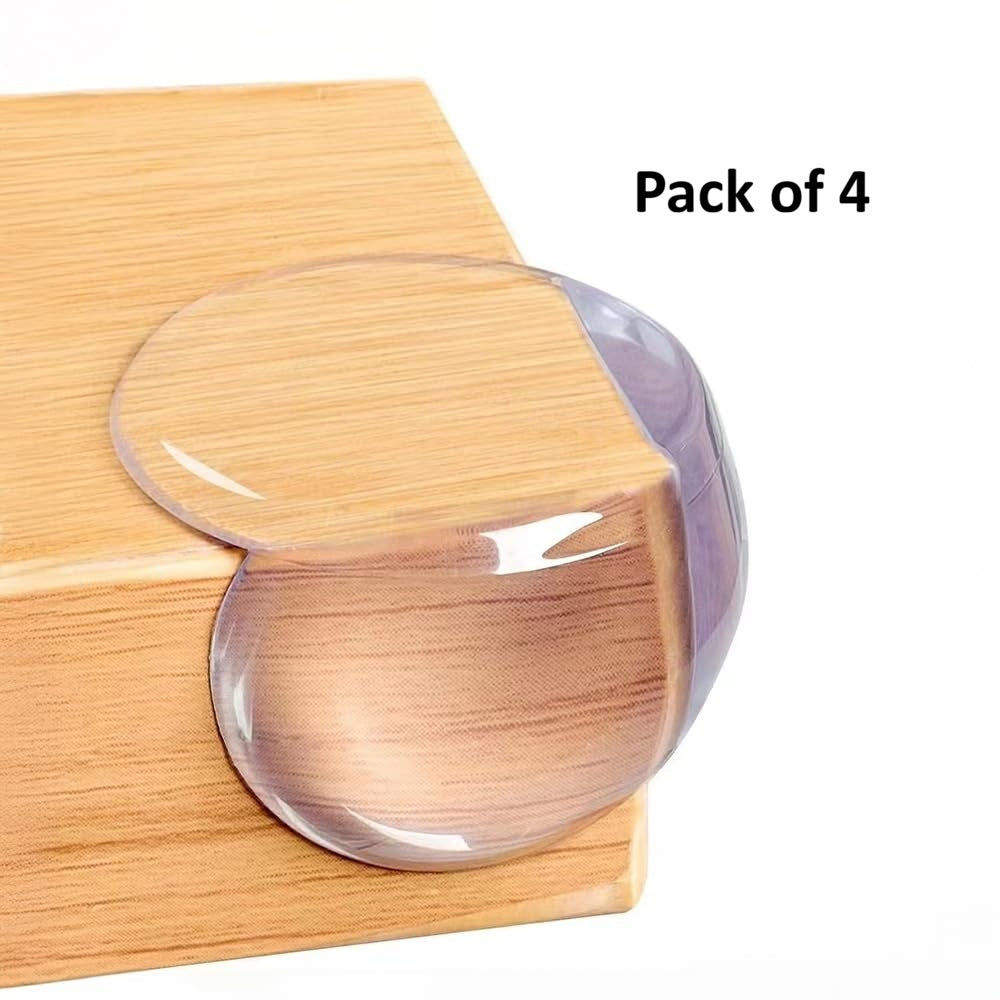 Transparent Baby Corner Protector Corner (Pack Of 4)
